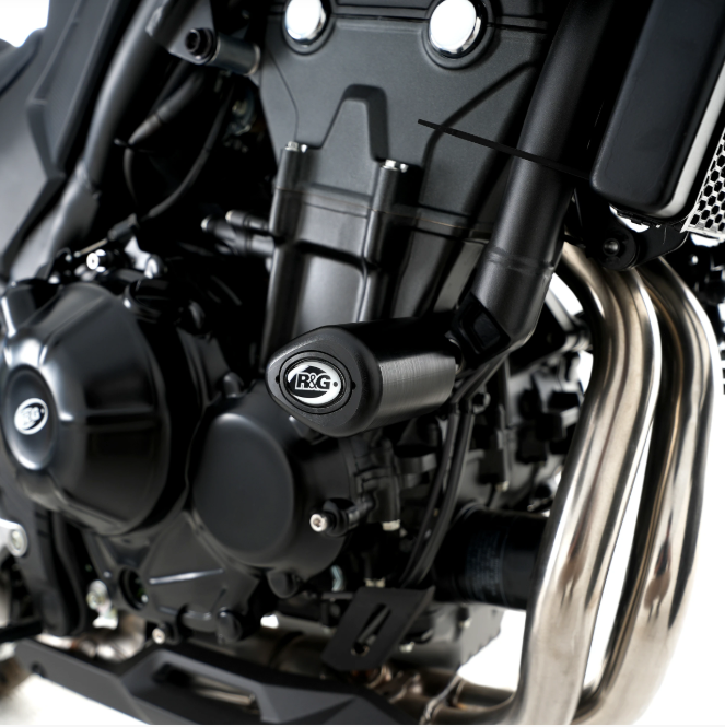 TAMPONS DE PROTECTION HONDA CB500F 2013 À 2015-CB 500 HORNET 2024 À 2025-CB500X 2013 À 2022-NX500 2024 AÉRO R&G RACING / RRCP0342BL