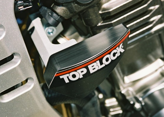 KIT PATINS TOP BLOCK Z750-Z750S 2004 À 2006 ET Z1000 2003 À 2006 KAWASAKI / RTRLK10