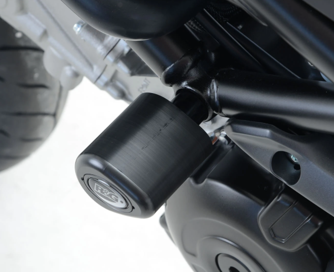 TAMPONS DE PROTECTION SUZUKI SV650 2017 À 2025-SV650X 2018 À 2024-SVF GLADIUS 650 2009 À 2015 AÉRO R&G RACING / RRCP0255BL