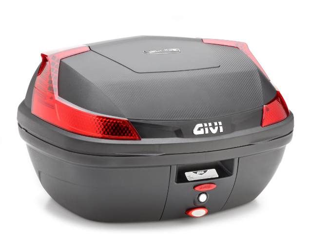 TOP CASE GIVI MONOLOCK 47LITRES AVEC PLATINE / RGB47NML