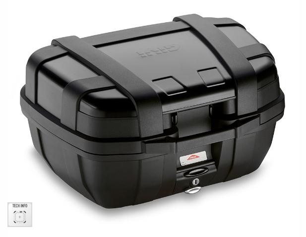 TOP CASE GIVI MONOKEY TREKKER 52 NOIR / RGTRK52B