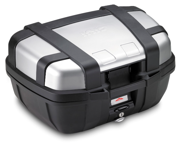 TOP CASE GIVI MONOKEY TREKKER 52 NOIR-ALU / RGTRK52N