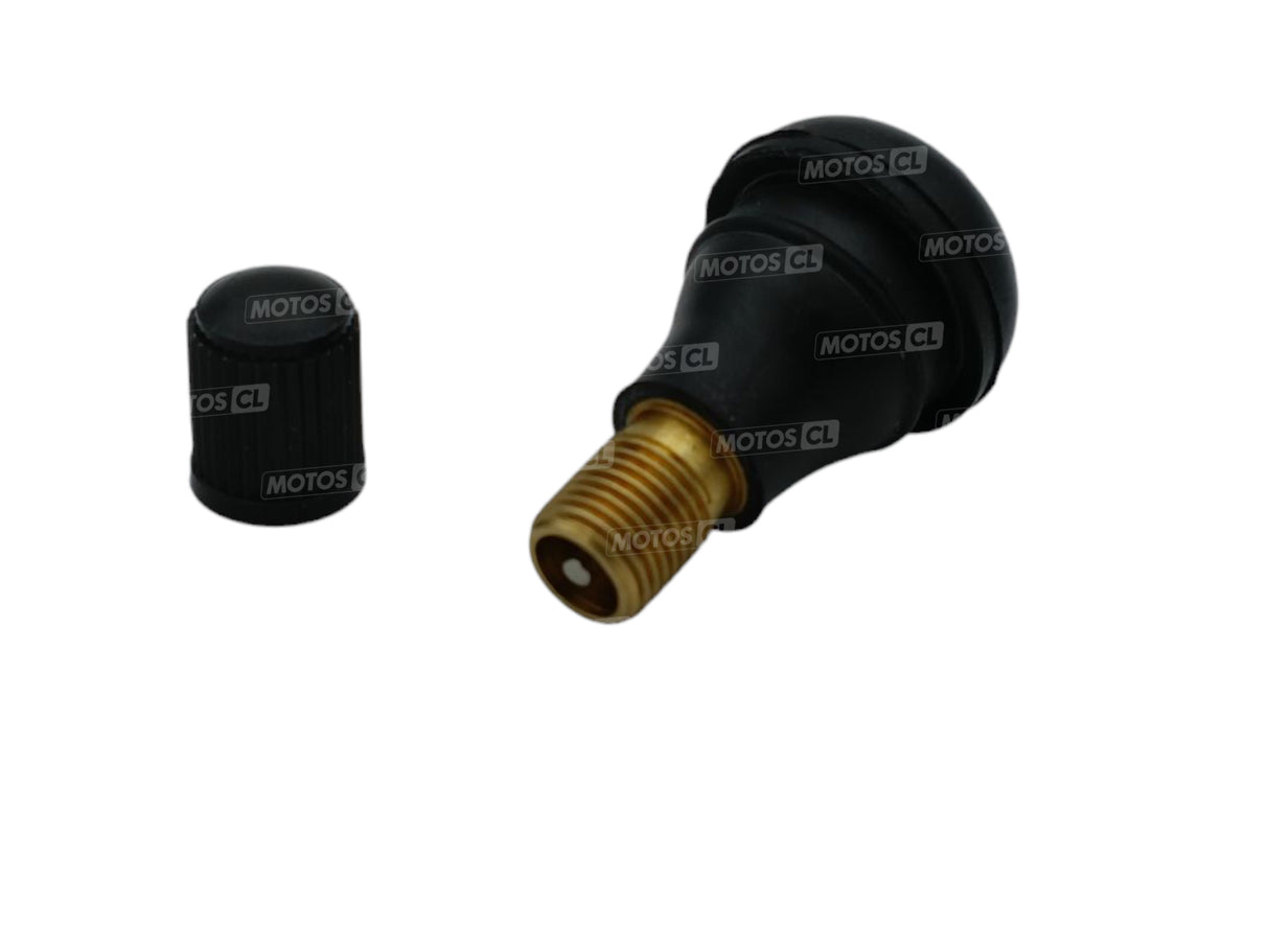 VALVE TUBELESS TR412 CAOUTCHOUC 11,3MM HAUTEUR 25MM / RR5622530