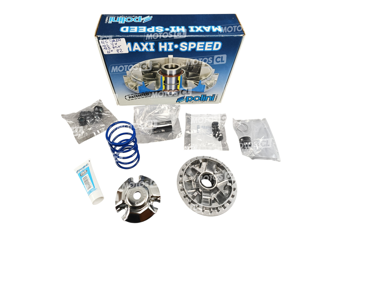 VARIATEUR POLINI HI-SPEED FORZA125 - PCX125 - SH125 HONDA / RP241.712