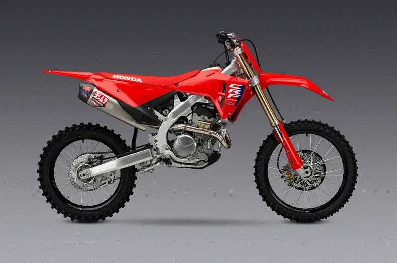 LIGNE COMPLÈTE YOSHIMURA USA RS-12 SIGNATURE SÉRIES INOX CASQUETTE CARBONE HOMOLOGUÉ FIM CRF250R 2025 À 2026-CRF250R WE 2025 À 2026-CRF250RX ENDURO 2025 À 2026 HONDA / RY228460S520