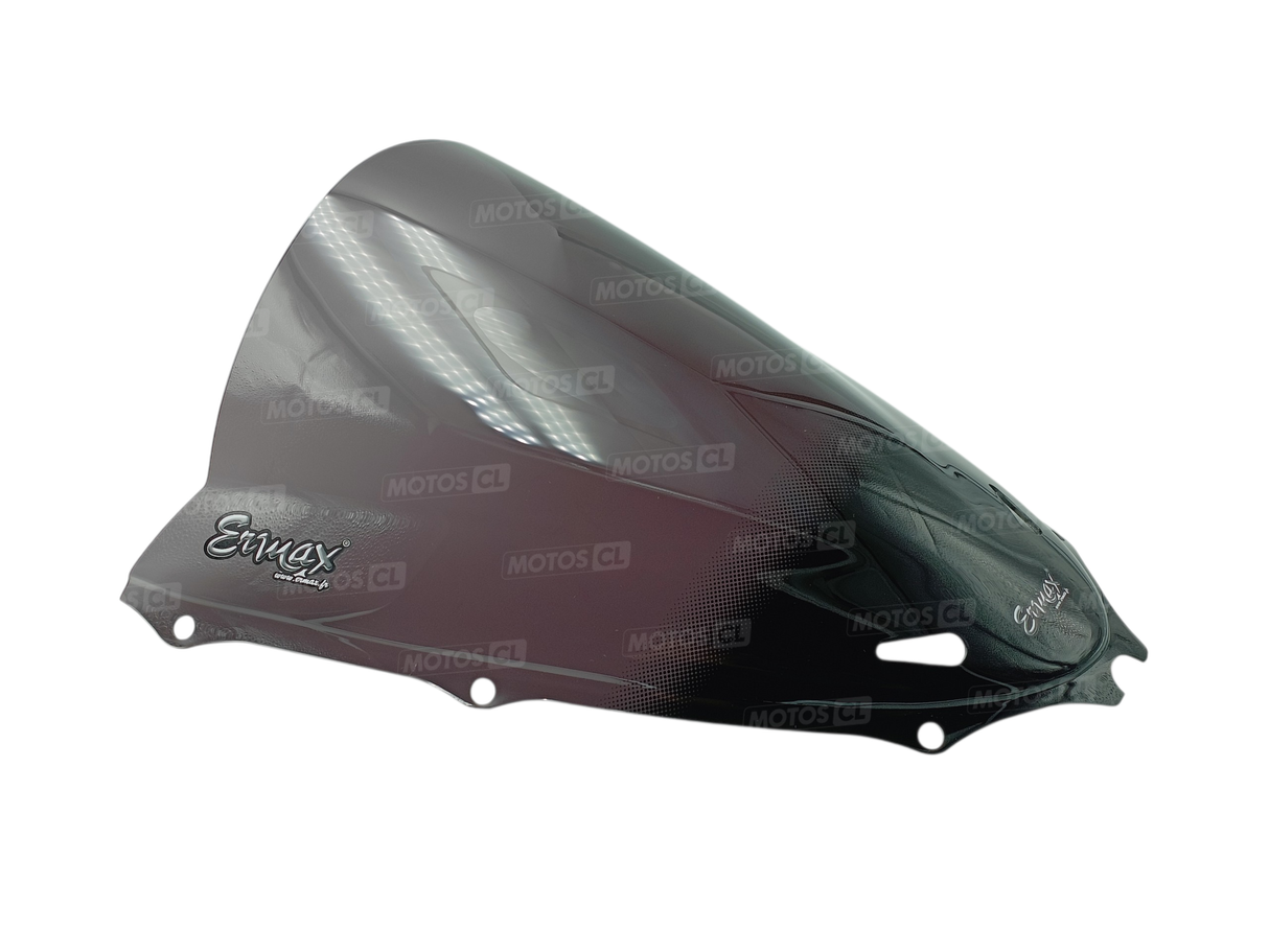 BULLE ERMAX AÉROMAX NOIR CLAIR POUR KAWASAKI ZZR1400-ZX14R 2006 À 2020 DOUBLE COURBURE / RE070303064