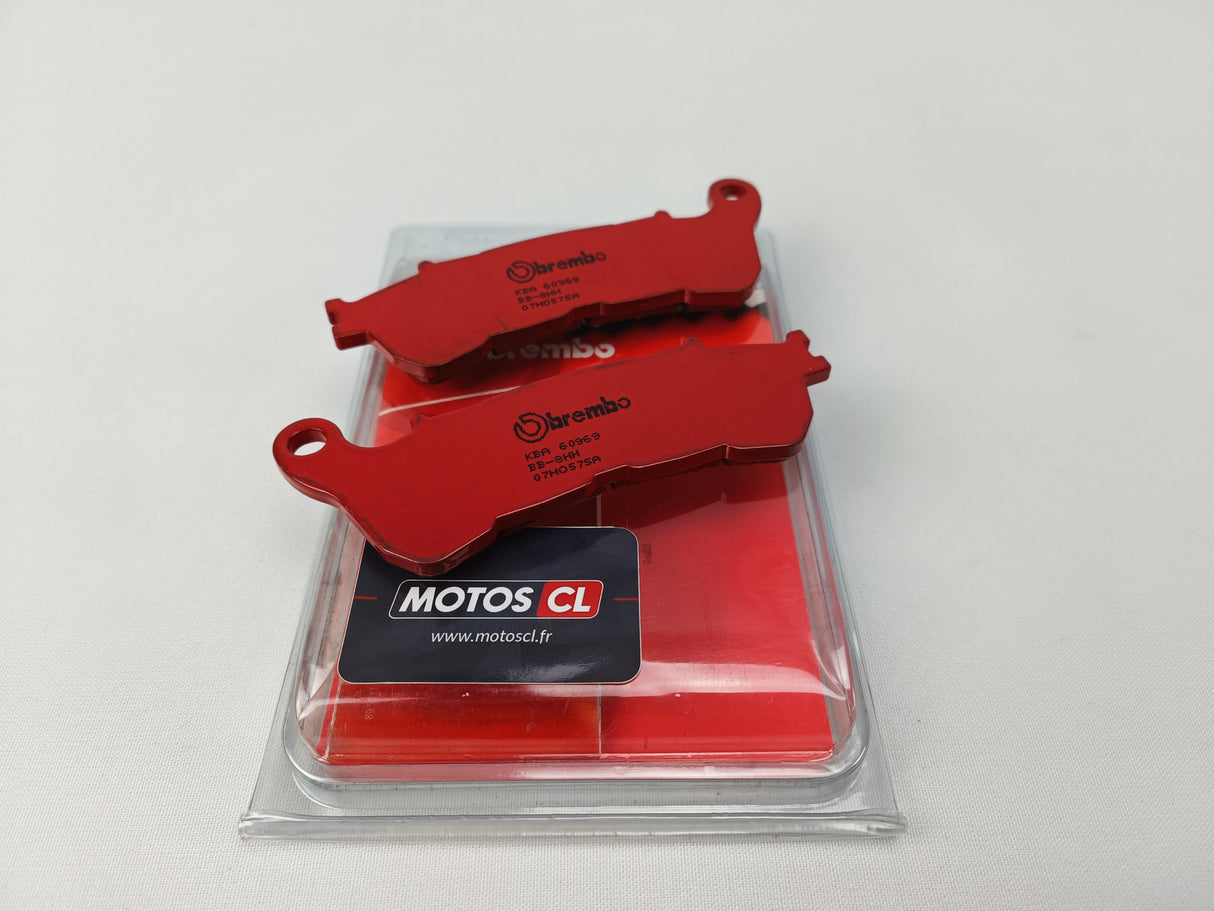 PLAQUETTES DE FREIN AVANT BREMBO ROUTE SA MÉTAL FRITTÉ HONDA SUZUKI / 07BB57SA