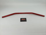 GUIDON ABM STREETBIKE 0239 DIAMÈTRE 22MM ALUMINIUM ANODISÉ ROUGE HOMOLOGUÉ / 100766-F17