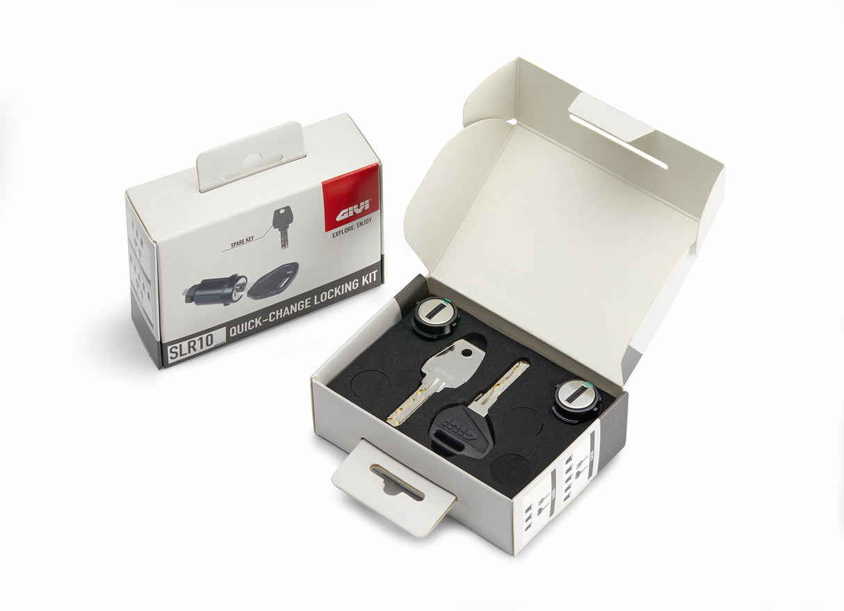 TOP CASE GIVI TREKKER OUTBACK EVO 58 EN ALUMINIUM ANODISÉ SMART SECURITY LOCK MONOKEY/ RGOBKEV58AA