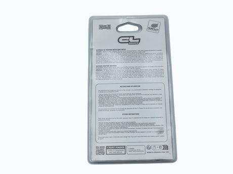 PLAQUETTES DE FREIN ARRIÈRE CL BRAKES MÉTAL FRITTÉ MAXI SCOOTER PEUGEOT MÉTROPOLIS 400 2017 À 2024 / RC3087MSC