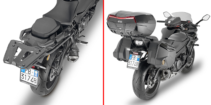 SUPPORT TOP CASE SUZUKI GSXS1000GT 2022 À 2026 GIVI MONORACK FZ / RG3121FZ