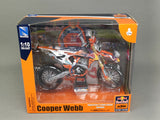 MINIATURE MOTOCROSS KTM SXF450 FACTORY RACING TEAM N°2 COOPER WEBB 1/10ÈME / RN085-58213