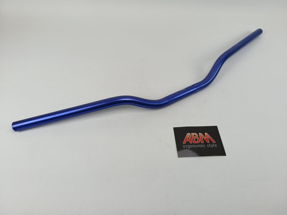 GUIDON ABM STREETBIKE 0239 DIAMÈTRE 22MM ALUMINIUM ANODISÉ BLEU-VIOLET HOMOLOGUÉ / 100766-F119