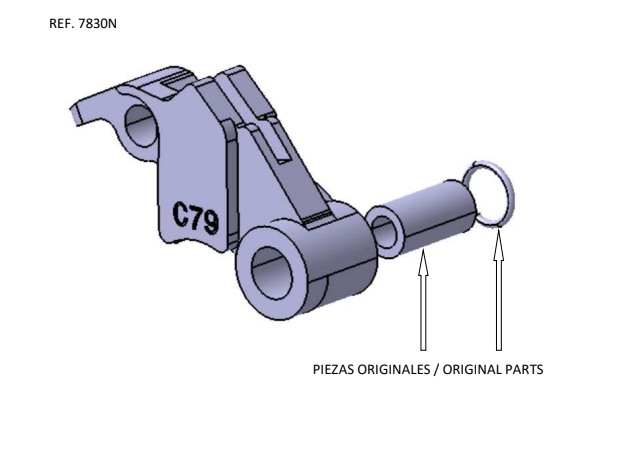 ADAPTATEUR LEVIER D'EMBRAYAGE PUIG 2.0 ET 3.0 EN ALU TAILLÉ MASSE POUR YAMAHA / RP7830N