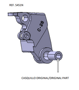 ADAPTATEUR LEVIER D'EMBRAYAGE PUIG 2.0 ET 3.0 EN ALUMINIUM TAILLÉ MASSE POUR KAWASAKI / RP5451N