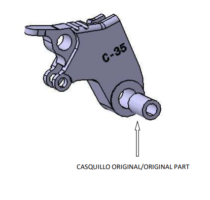 ADAPTATEUR LEVIER D'EMBRAYAGE PUIG 2.0 ET 3.0 EN ALUMINIUM TAILLÉ MASSE POUR SUZUKI / RP5457N