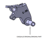 ADAPTATEUR LEVIER D'EMBRAYAGE PUIG 2.0 ET 3.0 EN ALUMINIUM TAILLÉ MASSE POUR SUZUKI / RP5457N