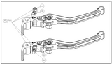 ADAPTATEUR LEVIER DE FREIN PUIG 2.0 ET 3.0 EN ALU TAILLÉ MASSE POUR APRILIA-DUCATI-HARLEY-KAWASAKI-KTM-MV AGUSTA-TRIUMPH / RP20871N