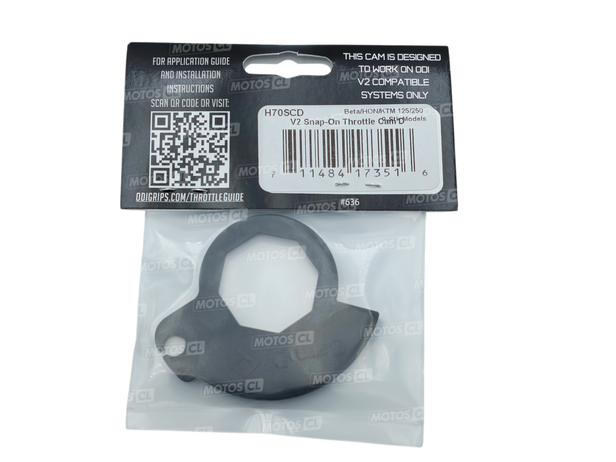 CAME D'ACCÉLÉRATEUR POIGNÉES ODI EMIG V2 LOCK-ON CAME : D MOTOS 2 TEMPS BETA-GASGAS-HONDA-HUSQVARNA-KTM / ROH70SCD