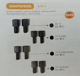 RÉTROVISEUR CHAFT PEAKY HOMOLOGUE 10MM DISPONIBLE EN 3 COLORIS / IN1034 IN1035 IN1036