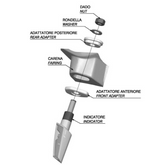 ADAPTATEURS CLIGNOTANTS 4 PIÈCES AVANT OU ARRIERE HONDA RIZOMA / RRFR237B