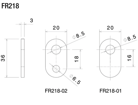 ADAPTATEURS CLIGNOTANTS 4 PIÈCES AVANT OU ARRIERE BUELL-DUCATI-HONDA-TRIUMPH RIZOMA / RRFR218B
