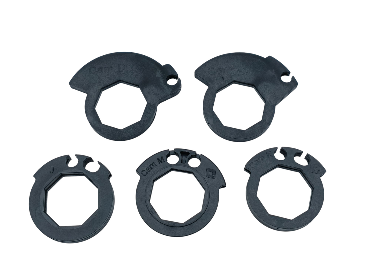 POIGNÉES ODI EMIG V2 LOCK-ON SEMI-GAUFRÉ MX LONGUEUR 125MM JAUNE FLUO / ROH36HWY