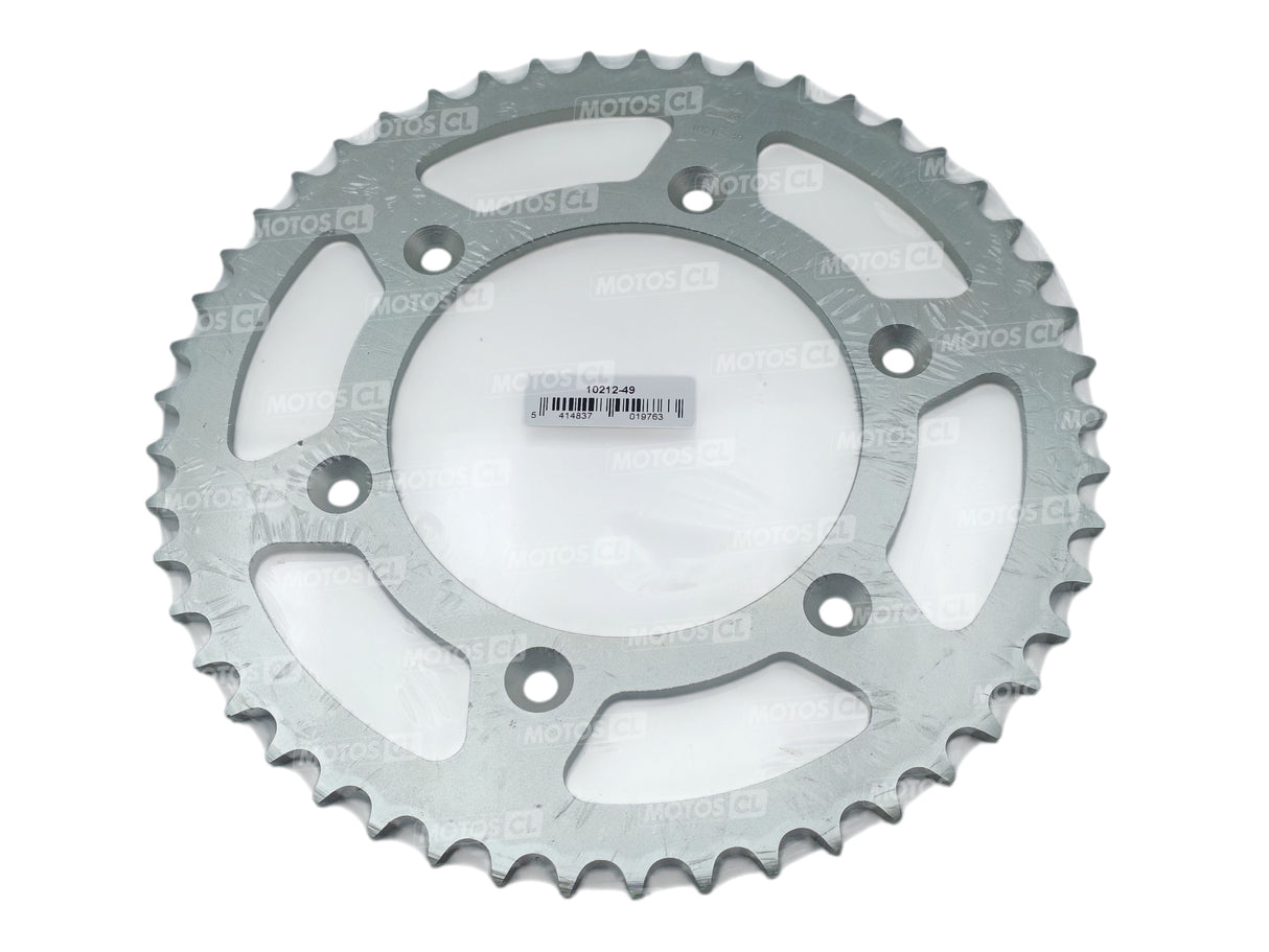 COURONNE AFAM ACIER 520 OFF ROAD 49 DENTS HM CRE-HONDA CR125-CR250-CR500-CRF250R-CRF250RX-CRF450R-CRF450RX-CRF450X-XR250L-XR250R-XR400R-XR650R / RA10212-49