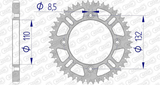 KIT CHAÎNE AFAM 13X49 GASGAS MC85 19/16-HUSQVARNA TC85 19/16-KTM SX85 19/16 COURONNE ALU ANTI-BOUE / RD3026046
