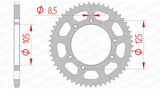COURONNE AFAM ACIER 420 62 DENTS 50CC À BOÎTE APRILIA-DERBI-GASGAS-GILERA-MALAGUTI-PEUGEOT-RIEJU-YAMAHA / RA47103-62