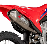 LIGNE COMPLÈTE AKRAPOVIC RACING ÉVOLUTION LINE CRF250R 2022 À 2025 ET CRF250RX 2022 À 2025 HONDA/ RAS-H2MET13-FDHLTA
