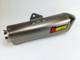 SILENCIEUX AKRAPOVIC TITANE ZZR1400 CÔTÉ GAUCHE SEUL HOMOLOGUÉ 2012 À 2020 KAWASAKI / M-HZAA00302TL/1