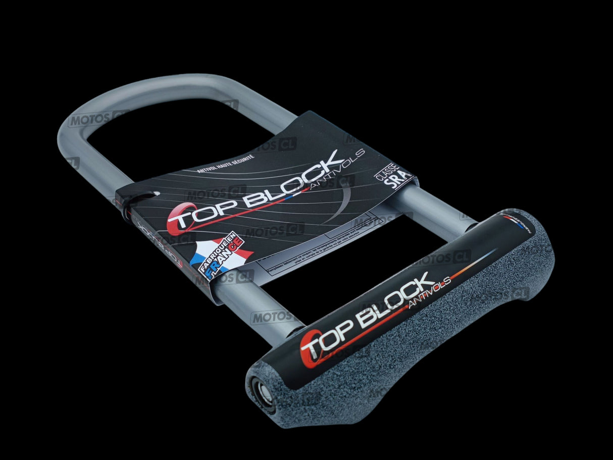 ANTIVOL U SILVER 124/250 Ø16MM UNIVERSEL ET HONDA TOP BLOCK CLASSE 6SRA + CORDON DE RAPPEL OFFERT / RTSILVER124/250