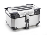 TOP CASE GIVI TREKKER OUTBACK EVO 58 EN ALUMINIUM ANODISÉ SMART SECURITY LOCK MONOKEY/ RGOBKEV58AA