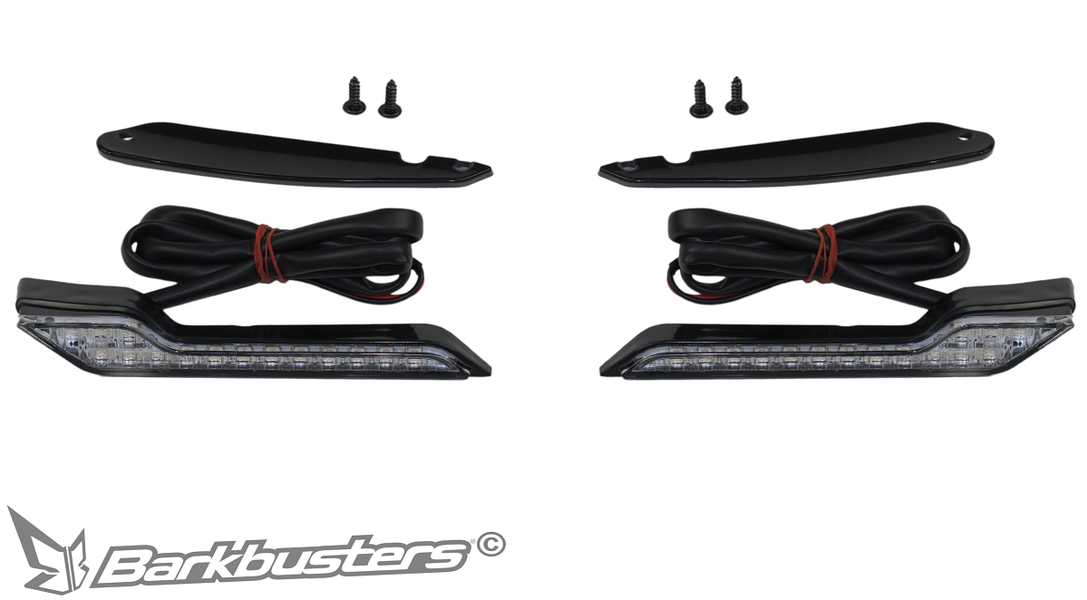 COQUES DE PROTÈGE-MAINS STORM BARKBUSTERS DISPONIBLE EN NOIR ET BLANC / STM-003-BK STM-003-WH