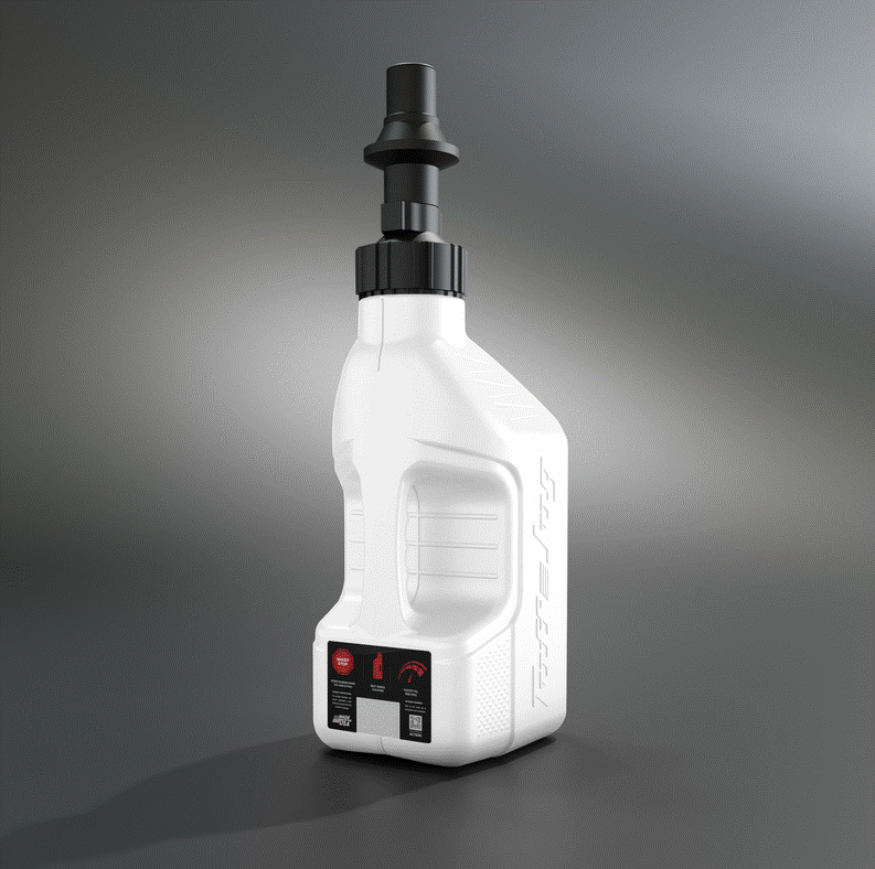 BIDON D'ESSENCE 5LITRES TUFF JUG AVEC BOUCHON RIPPER À REMPLISSAGE RAPIDE DISPONIBLE EN 6 COLORIS / PUBLKRVS5 WUBLKR5 RUBLKRVS5 BUBLKRVS5 BLKUBLKRVS5 RTFUFRVS10 FUFRVS5