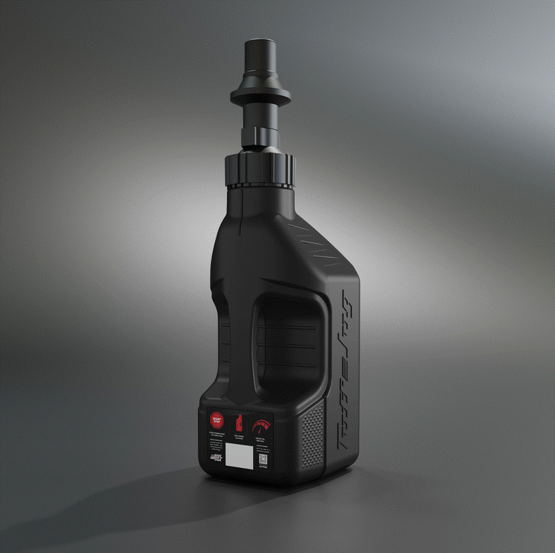 BIDON D'ESSENCE 5LITRES TUFF JUG AVEC BOUCHON RIPPER À REMPLISSAGE RAPIDE DISPONIBLE EN 6 COLORIS / PUBLKRVS5 WUBLKR5 RUBLKRVS5 BUBLKRVS5 BLKUBLKRVS5 RTFUFRVS10 FUFRVS5