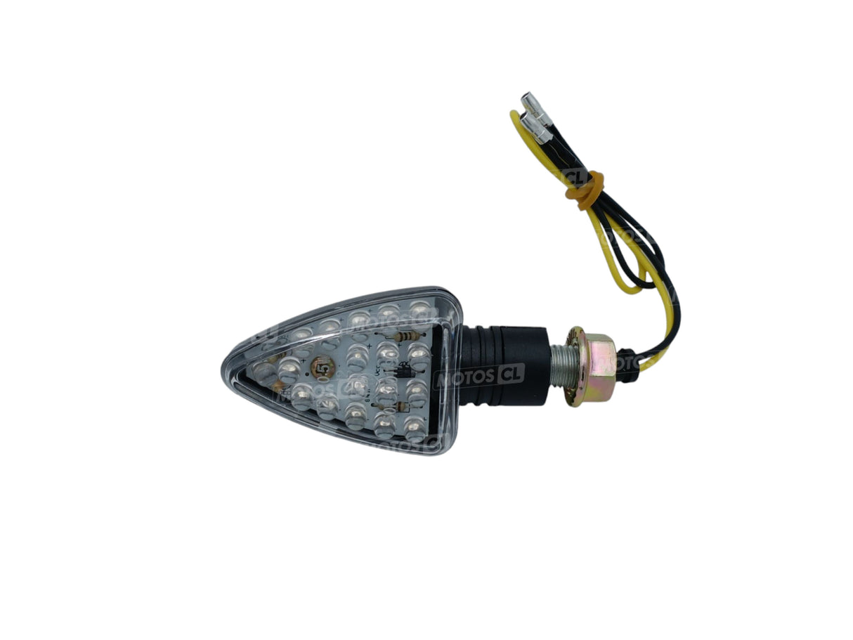 CLIGNOTANTS FLÈCHE COURT NOIR LEDS 12V0,5W UNIVERSEL HOMOLOGUÉS / RB1066947