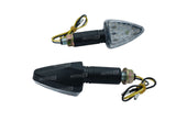 CLIGNOTANTS FLÈCHE LONG NOIR LEDS 12V0,5W UNIVERSEL HOMOLOGUÉS / RB322075