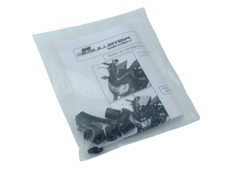 BULLE "SAUTE VENT" STUNT KAWASAKI Z750 2007 À 2012 FUMÉ NOIR SECDEM-BULLSTER / RBBK101STFN