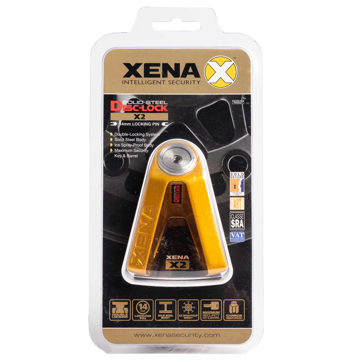 BLOQUE DISQUE XENA CLASSE SRA OR / X2GD