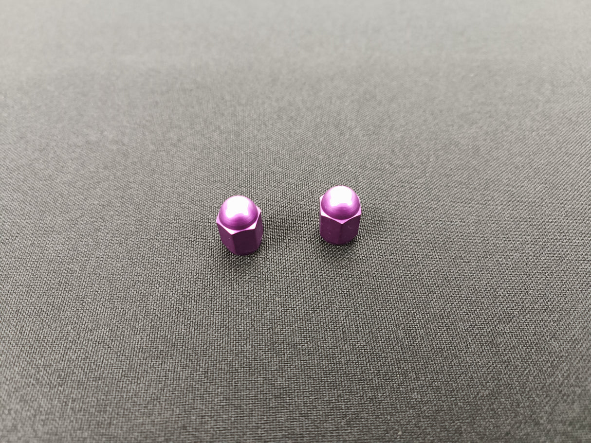 BOUCHONS DE VALVES CARRE ALU VIOLET