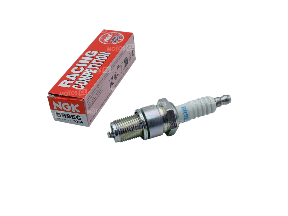 BOUGIE NGK RACING COMPÉTITION BR9EG POUR CAGIVA-GASGAS-HONDA-HUSQVARNA-KAWASAKI-SUZUKI-TM RACING-YAMAHA 125YZ / RN3230