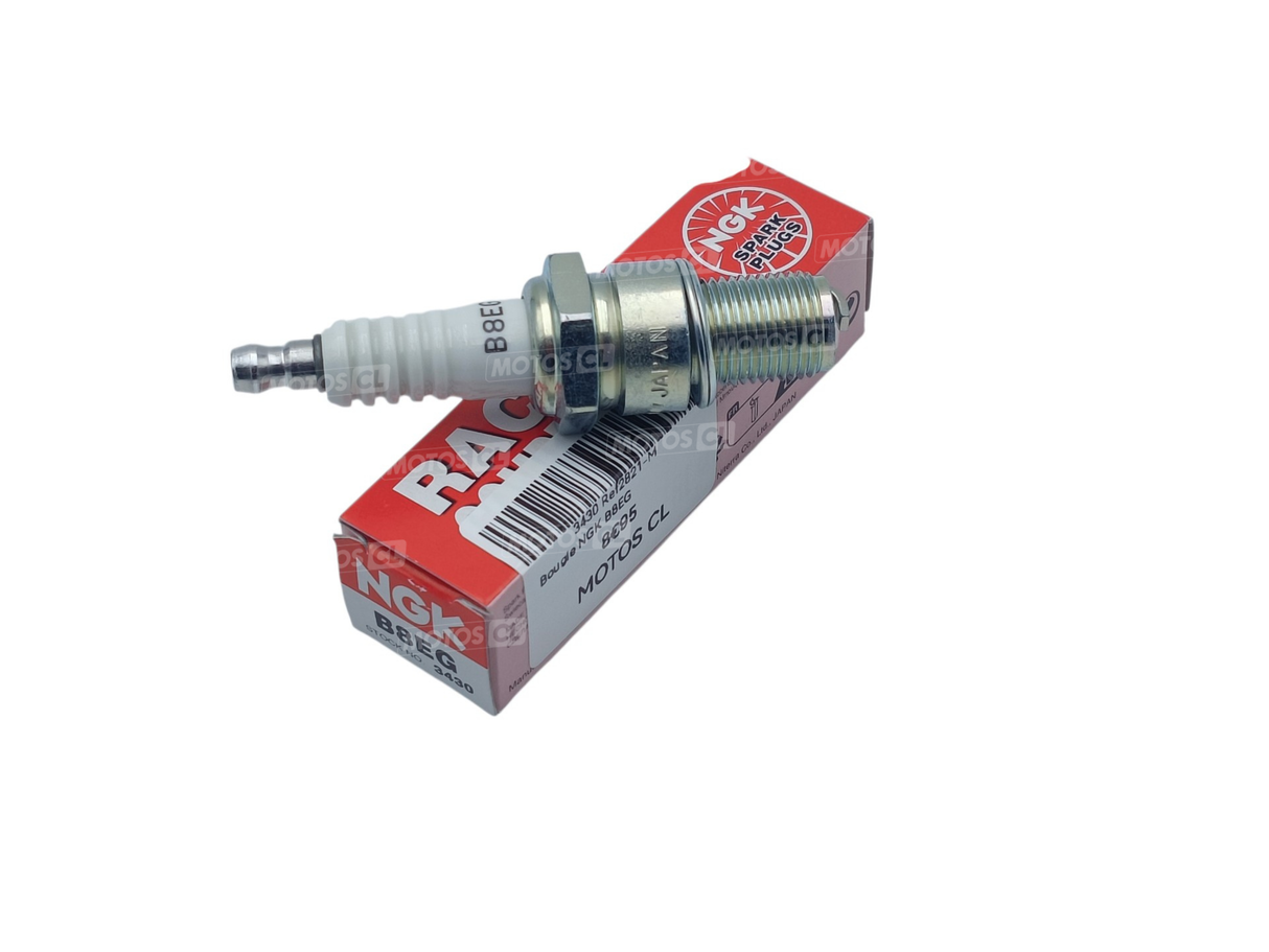 BOUGIE NGK RACING COMPÉTITION B8EG POUR GASGAS-HUSQVARNA-KAWASAKI-YAMAHA / RN3430