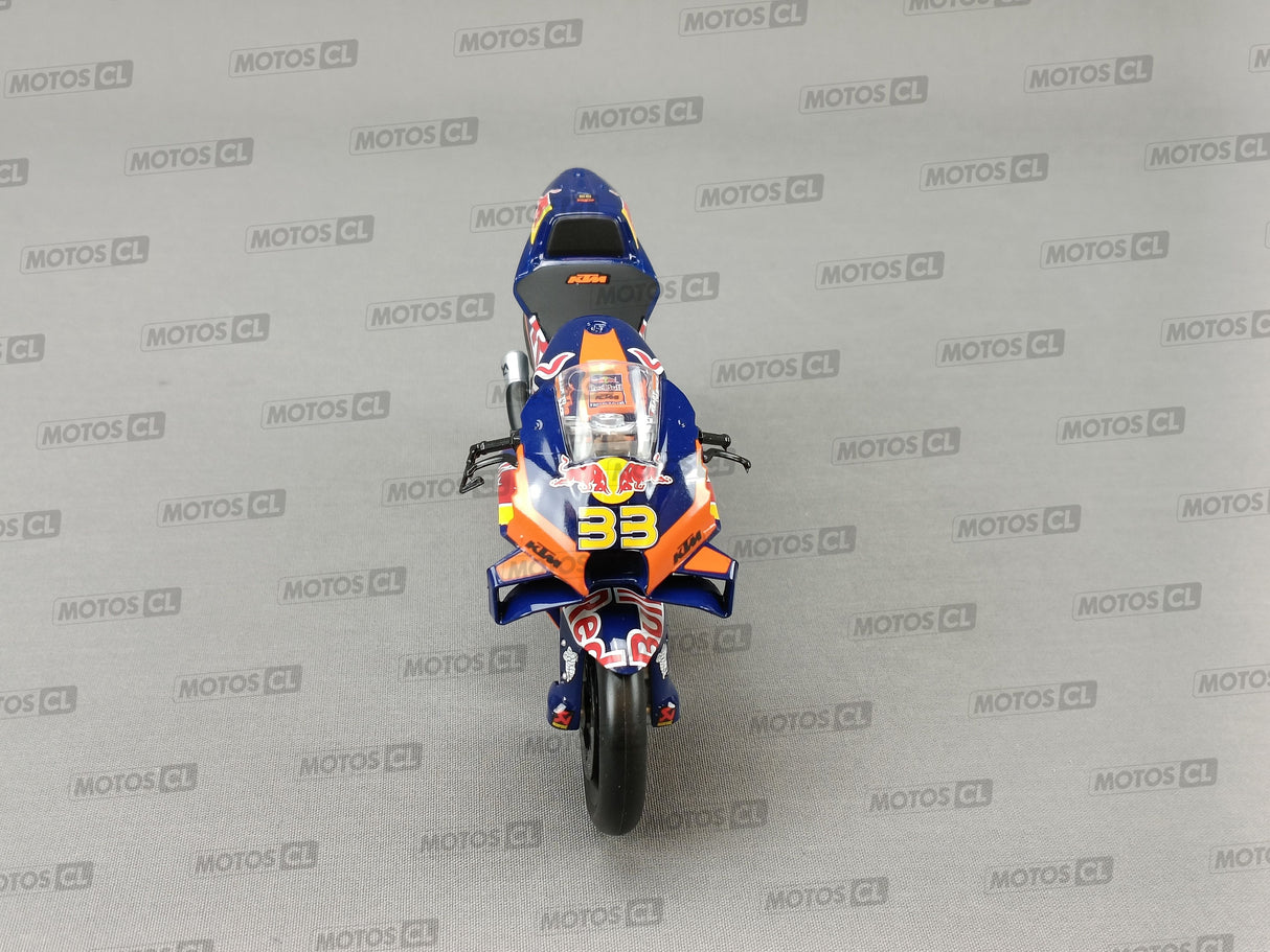 MINIATURE MOTO GP KTM RC16 N°33 BRAD BLINDER 1/12ÈME / RN085-58383