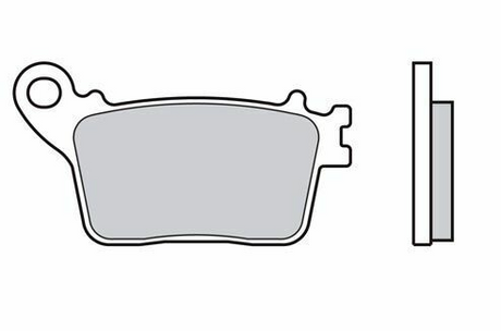 PLAQUETTES DE FREIN ARRIÈRE BREMBO ROUTE SP MÉTAL FRITTÉ HONDA KAWASAKI SUZUKI YAMAHA / 07HO59SP