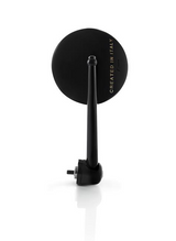 RÉTROVISEUR EMBOUT DE GUIDON HOMOLOGUÉ EN ALU RIZOMA "SPIRIT" ANODISÉ NOIR LOGO BRONZE BIPOSITION / RRBS192BZ