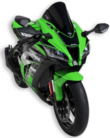 BULLE ERMAX AÉROMAX NOIR CLAIR POUR KAWASAKI ZX10R 2016 À 2020 DOUBLE COURBURE / RE070303091