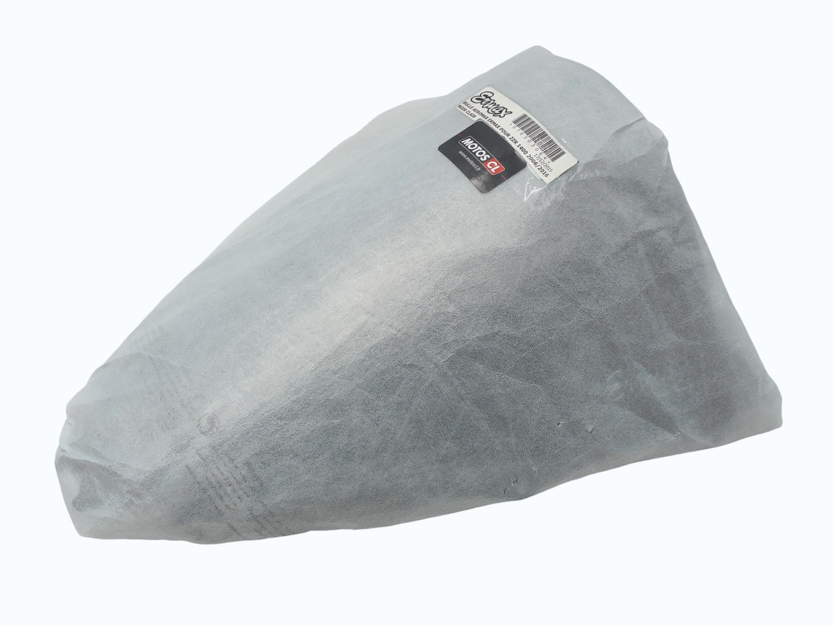 BULLE ERMAX AÉROMAX NOIR CLAIR POUR KAWASAKI ZZR1400-ZX14R 2006 À 2020 DOUBLE COURBURE / RE070303064