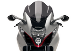 BULLE HAYABUSA GSX-R1300 SUZUKI 2021-2024 DOUBLE COURBURE Z-RACING +6CM HOMOLOGUÉ FUMÉ NOIR CLAIR PUIG / RP21138F